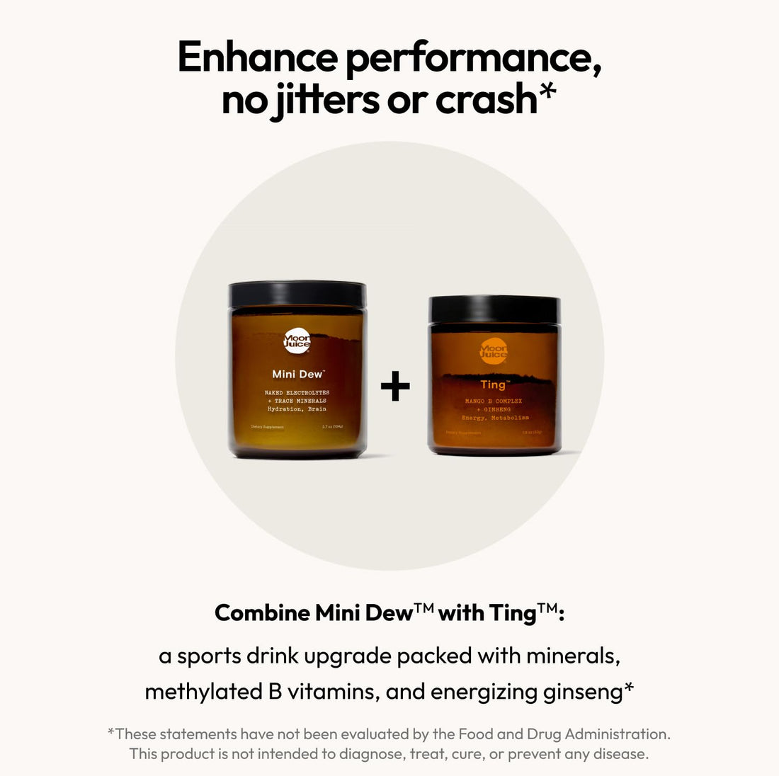 Moon Juice Mini Dew Electrolytes Powder - Sugar Free Minerals & Electrolyte Hydration Powder for Instant Hydration & Brain Support - Magnesium, Calcium, Potassium, Pink Salt, Unflavored, 30 Servings Moon JuiceBuy Supplements Australia