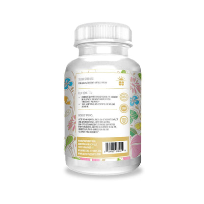 Actif Organic Vegan Prenatal Omega-3 with High Strength Algae Oil Formula, 100% Natural ACTIF