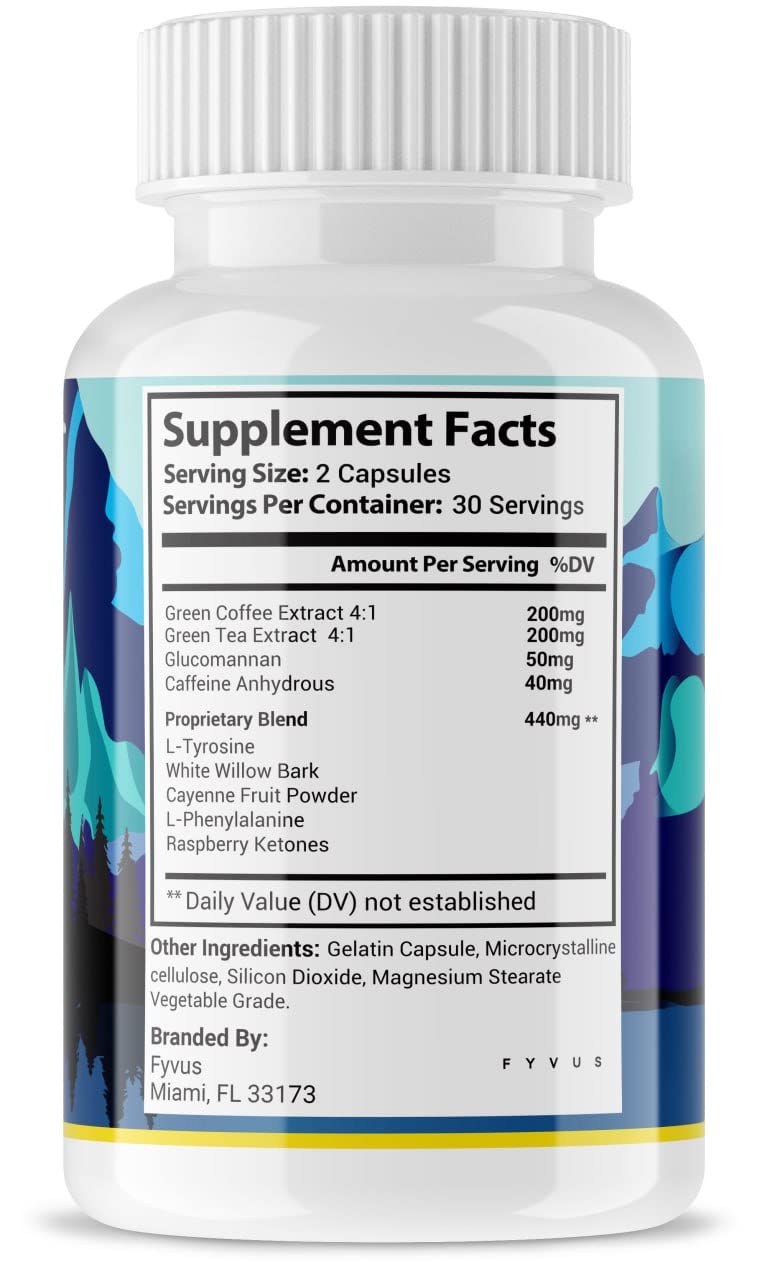 (5 Pack) Alpilean Max Weight Loss Capsules Supplement, Alpilean Ice Hack Support Fyvus