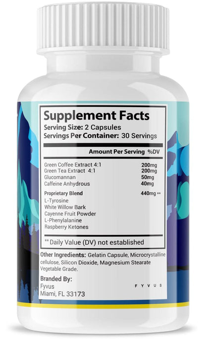 (5 Pack) Alpilean Max Weight Loss Capsules Supplement, Alpilean Ice Hack Support Fyvus