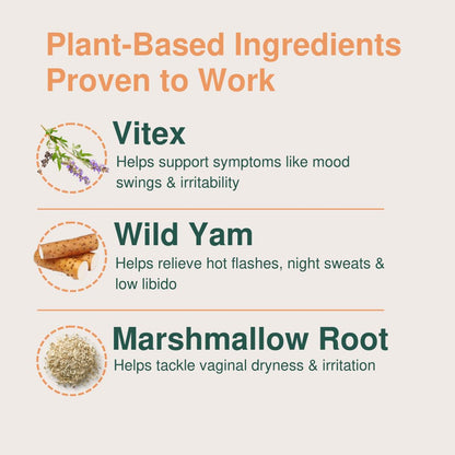 Glow Botanica | Real Wild Yam Cream for Perimenopause & Menopause Relief - Hormone-Free & Endocrine Glow Botanica