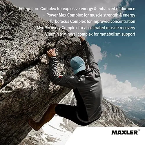 Maxler NRG MAX Pre Workout Powder with Taurine, L Citrulline Malate, Beta Alanine Creatine Maxler