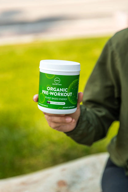 MRM Nutrition Organic Pre-Workout Powder | Black Cherry Flavored | Superfoods MRM