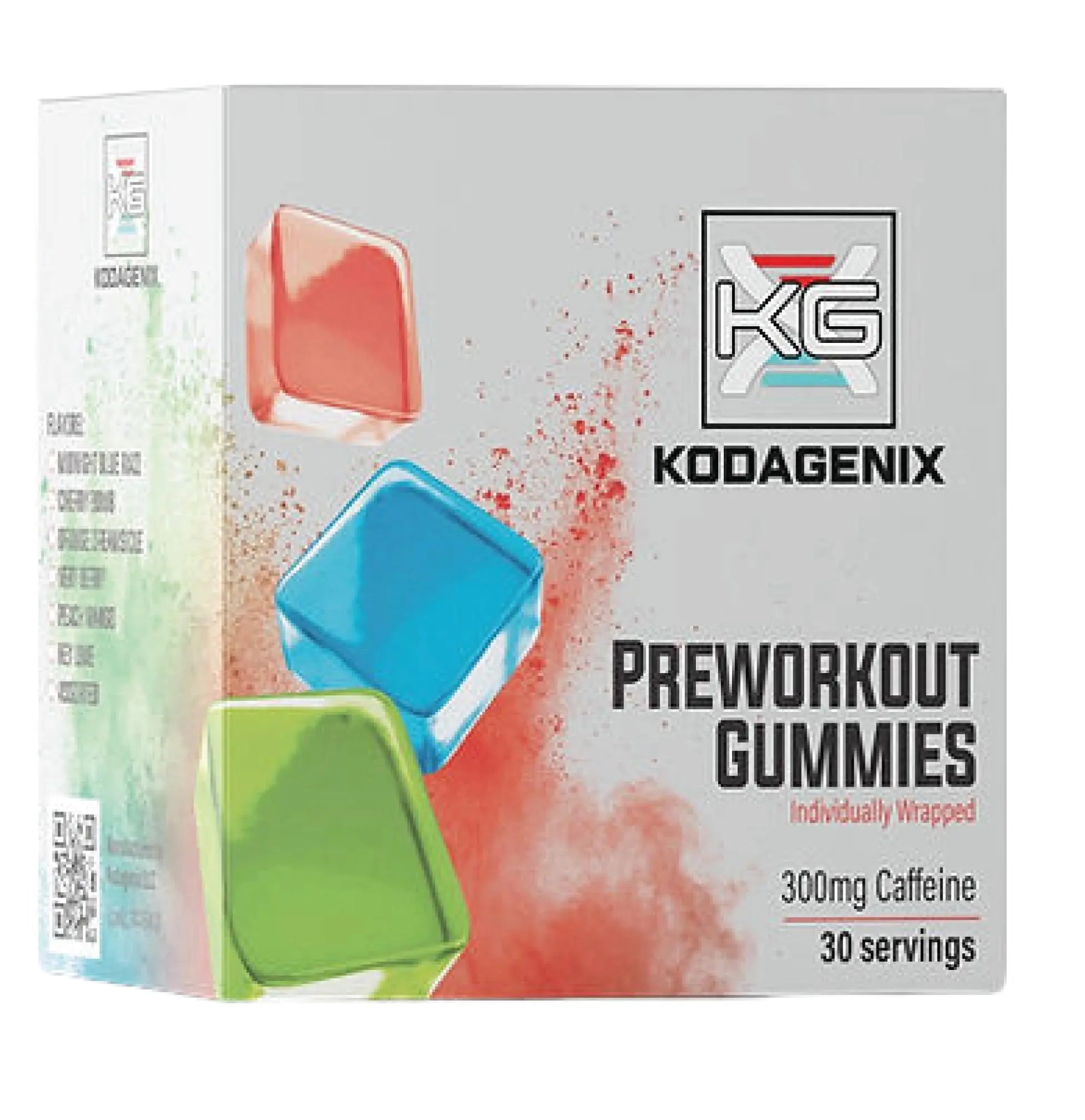Kodagenix Pre Workout Gummies for Men and Women with Caffeine, L-Citrulline and Beta Kodagenix