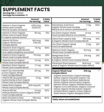 Moss Mama Nutraceuticals PreNatal Vitamin, for Pregnancy and Postpartum Multivitamin Generic