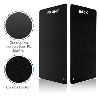 XINHUSU Grounding Mat 11.8"x23.6" Grounding Pad with 15ft Grounding Cord Grounding Mat XINHUSU
