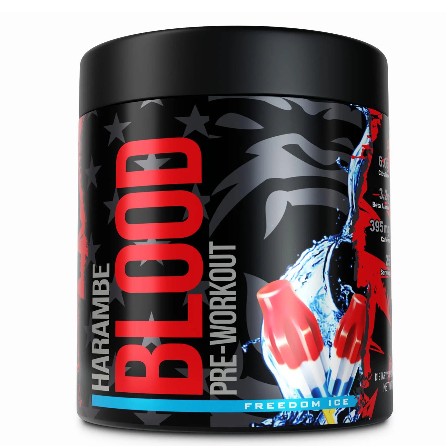 Harambe Blood ✮ Extreme Preworkout Supplement for Men & Women ✮ Strong Pre Workout Harambe Blood