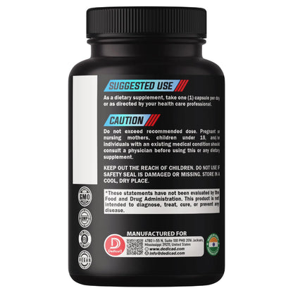 DEDICAD 20:1 Bilberry Extract Capsules - 5 Month Supply - Support Eyes, Vision & Heart Health - 10in1 Plus Grape Seed, Carrot, Elderberry, Eyebright & Others - 150 Counts DEDICAD buy supplements Au