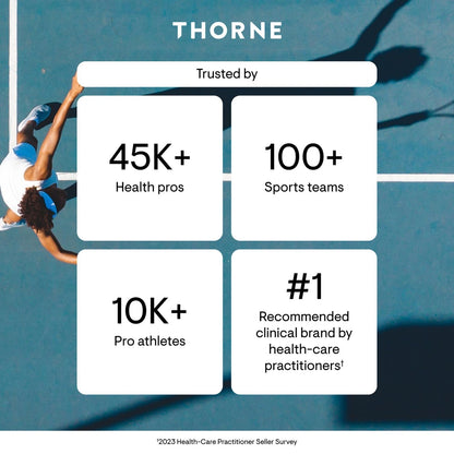 THORNE - Joint Support Nutrients - Formulated with Glucosamine, MSM, Curcumin, Bromelain, Boswellia & Potassium for Joint Support* - Third-Party Certified - Gluten, Dairy & Soy-Free - 240 Capsules THORNE buy supplements Au