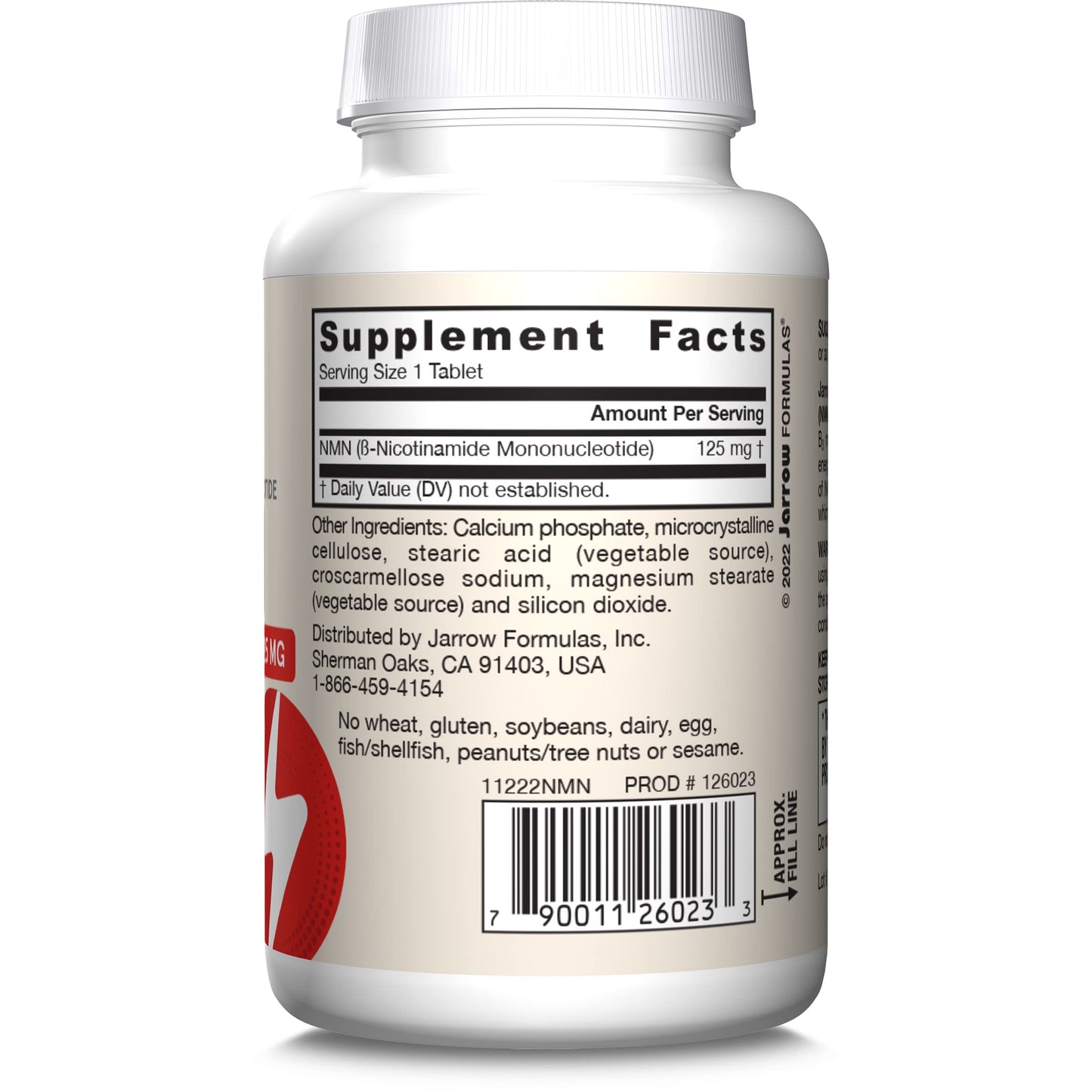 Jarrow Formulas Nicotinamide Mononucleotide (NMN) - 60 Tablets - Supports Energy Production - Dietary Supplement - Vegan, Gluten Free, Non-GMO - 60 Servings (Packaging May Vary) Jarrow FormulasBuy Supplements Australia