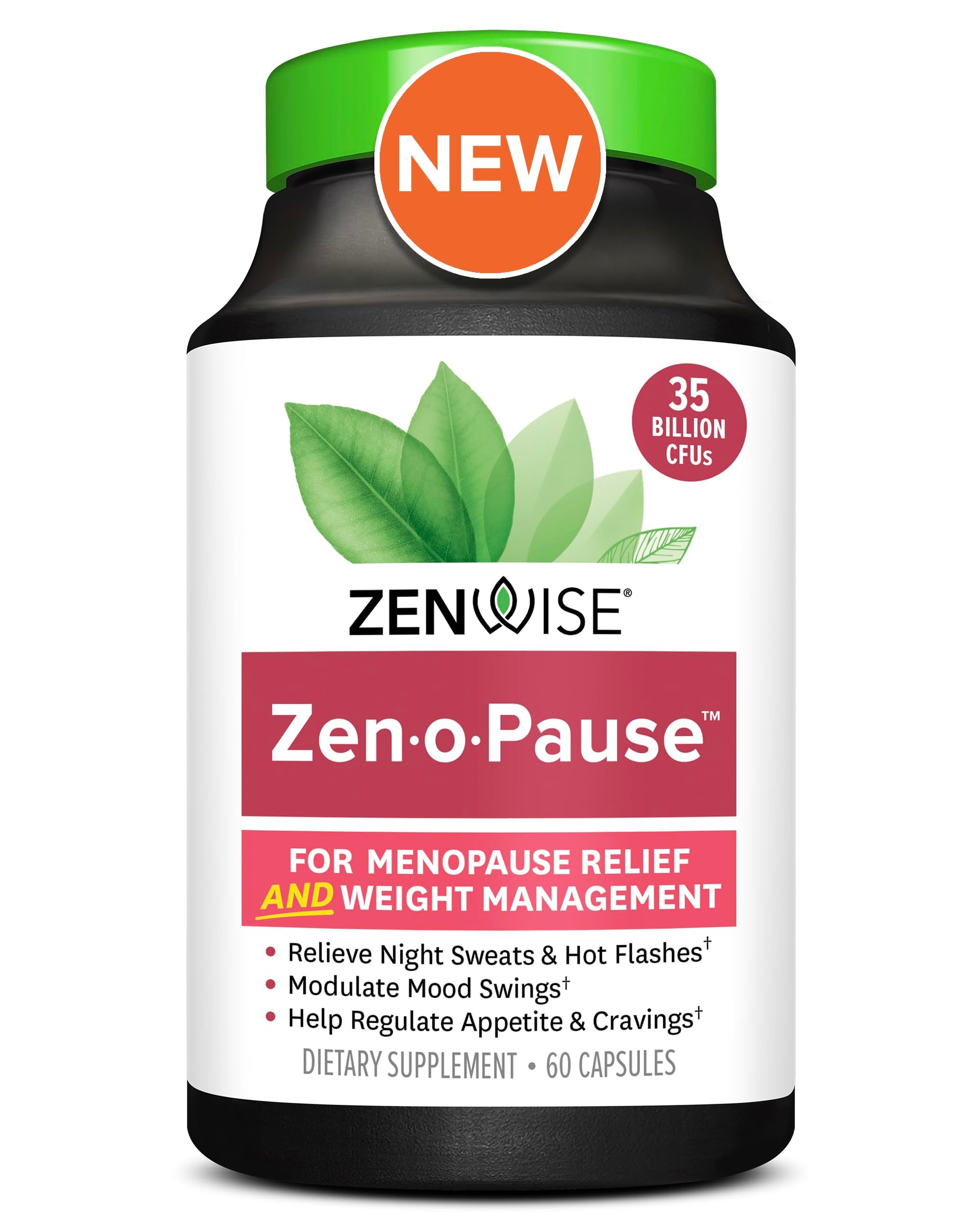 Zenwise Health ZenoPause for Menopause Relief and Weight Management | Digestive Health Zenwise Health