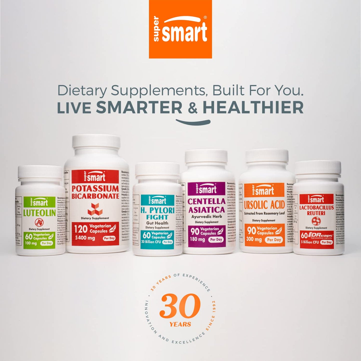 Supersmart - BHT 300 mg Per Day - Butylated Hydroxytoluene - Powerful Antioxidant SupersmartBuy Supplements Australia