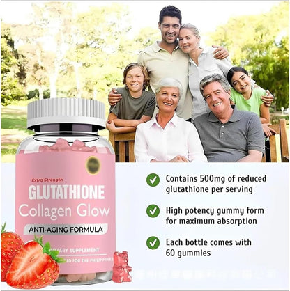 Caduola Glutathione Collagen Glow Gummies, Glutathione Collagen Glow Gummies for Dark Spot CaduolaBuy Supplements Australia