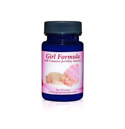 Baby Girl Formula for Women with Cassava Fertility Booster (2) Cassava Twins