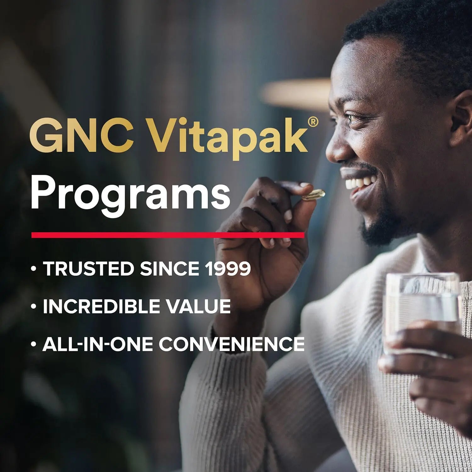 GNC Mega Men Performance and Vitality Vitapak Program, Convenient Complete Nutrition, 5 Products in 1 Packet, Circulation GNCBuy Supplements Australia