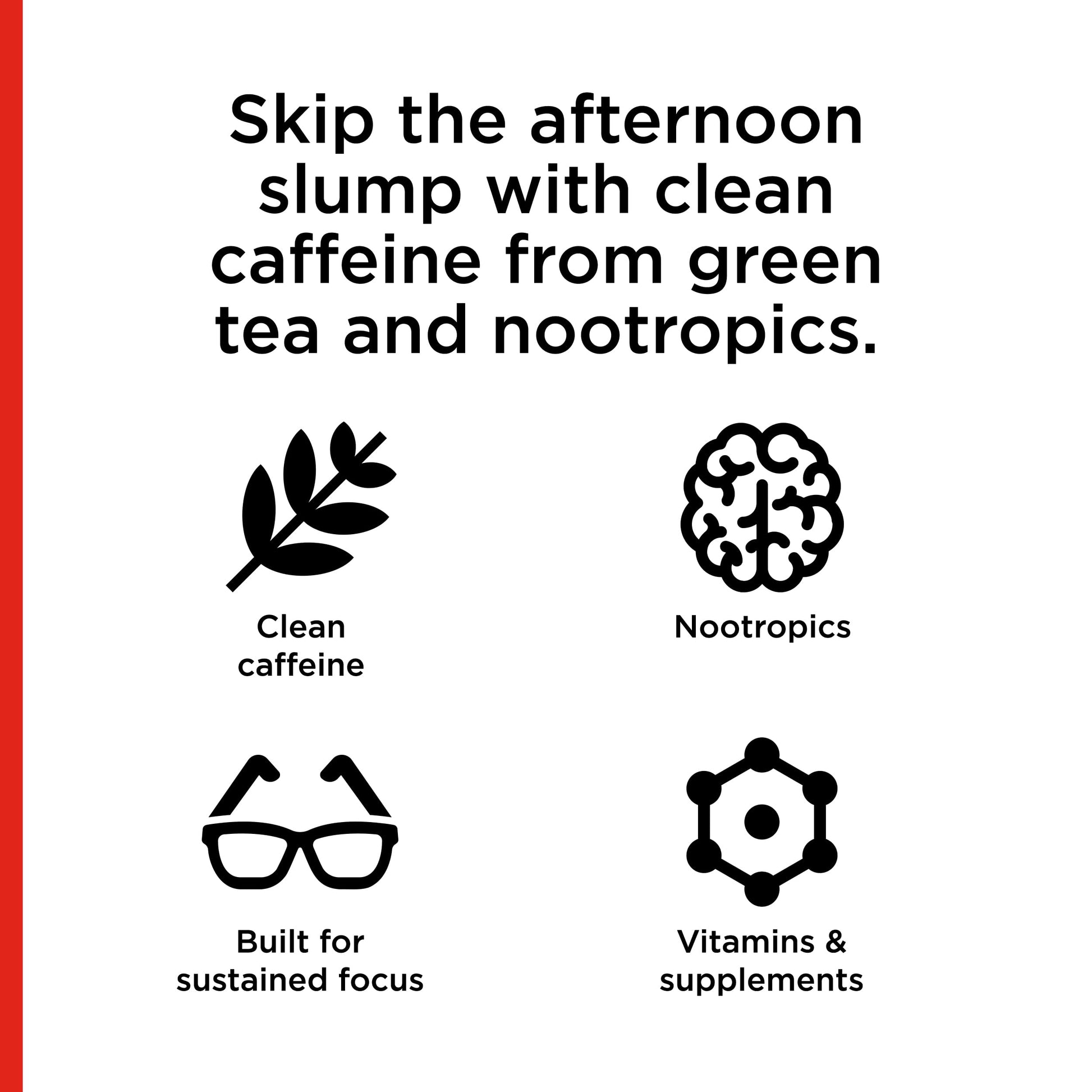 FOCUSAID ZERO SUGAR Nootropics Blend, Alpha-GPC, GABA, 100mg Natural Caffeine from Green Tea, Yerba Mate, Vitamin B-Complex, Keto-Friendly, No Artificial Sweeteners, 12 Fl Oz (Pack of 12) LIFEAIDBuy Supplements Australia