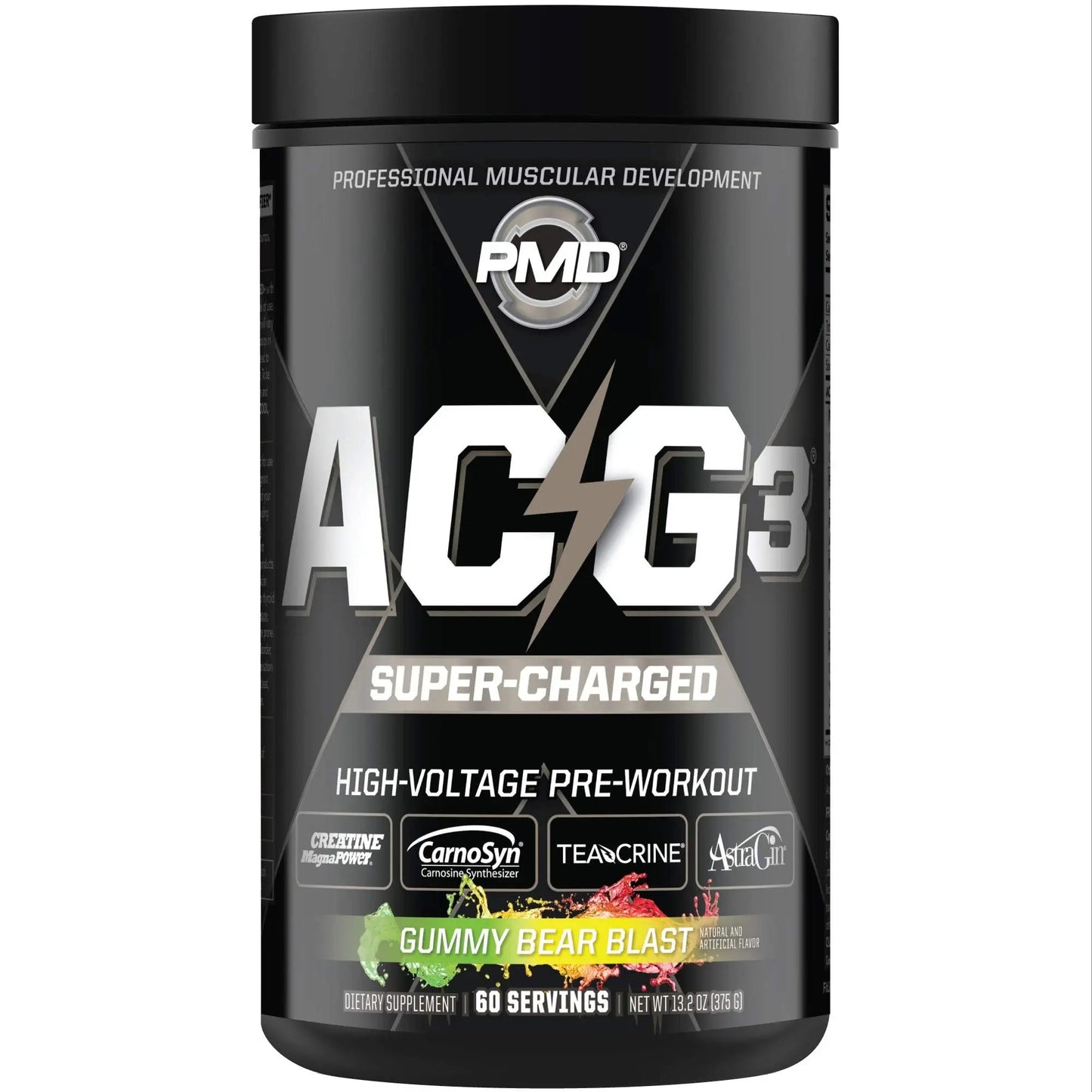 PMD Sports ACG3 Supercharged - Pre Workout - Powerful Strength, High Energy, Maximize PMD