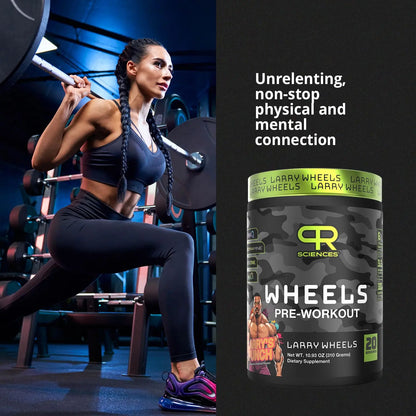 Larry Wheels' Pre Workout - Energy Drink Powder - Pre Workout Powder for Men & Women PR Sciences