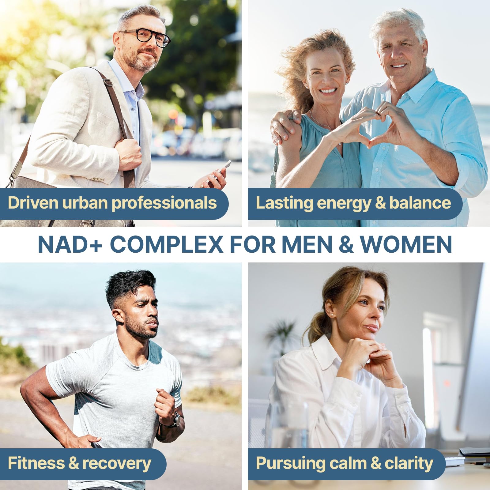 SYZY GENICS NAD+ Supplement 1600mg Extra Strength - Liposomal NMN Alternative with Resveratrol, Urolithin A, CoQ10, Quercetin & ALA - Mitochondrial Energy & Anti-Aging, Cell Regeneration, 60 Softgels SYZY GENICSBuy Supplements Australia