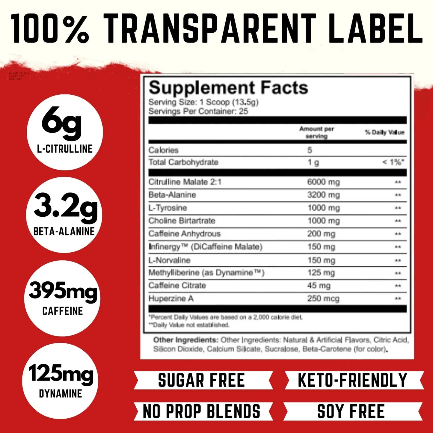 Harambe Blood ✮ Extreme Preworkout Supplement for Men & Women ✮ Strong Pre Workout Harambe Blood