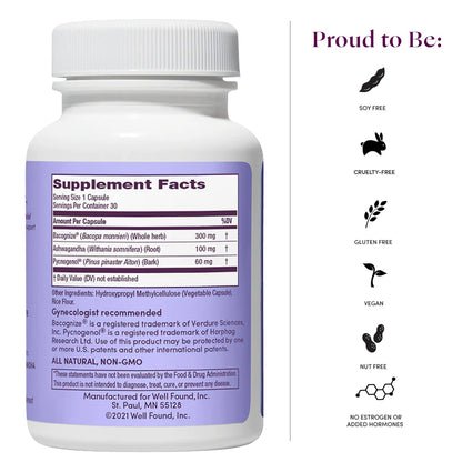 Womaness Menopause Supplements for Women - Menopause Relief for Hot Flashes & Night Sweats Womaness