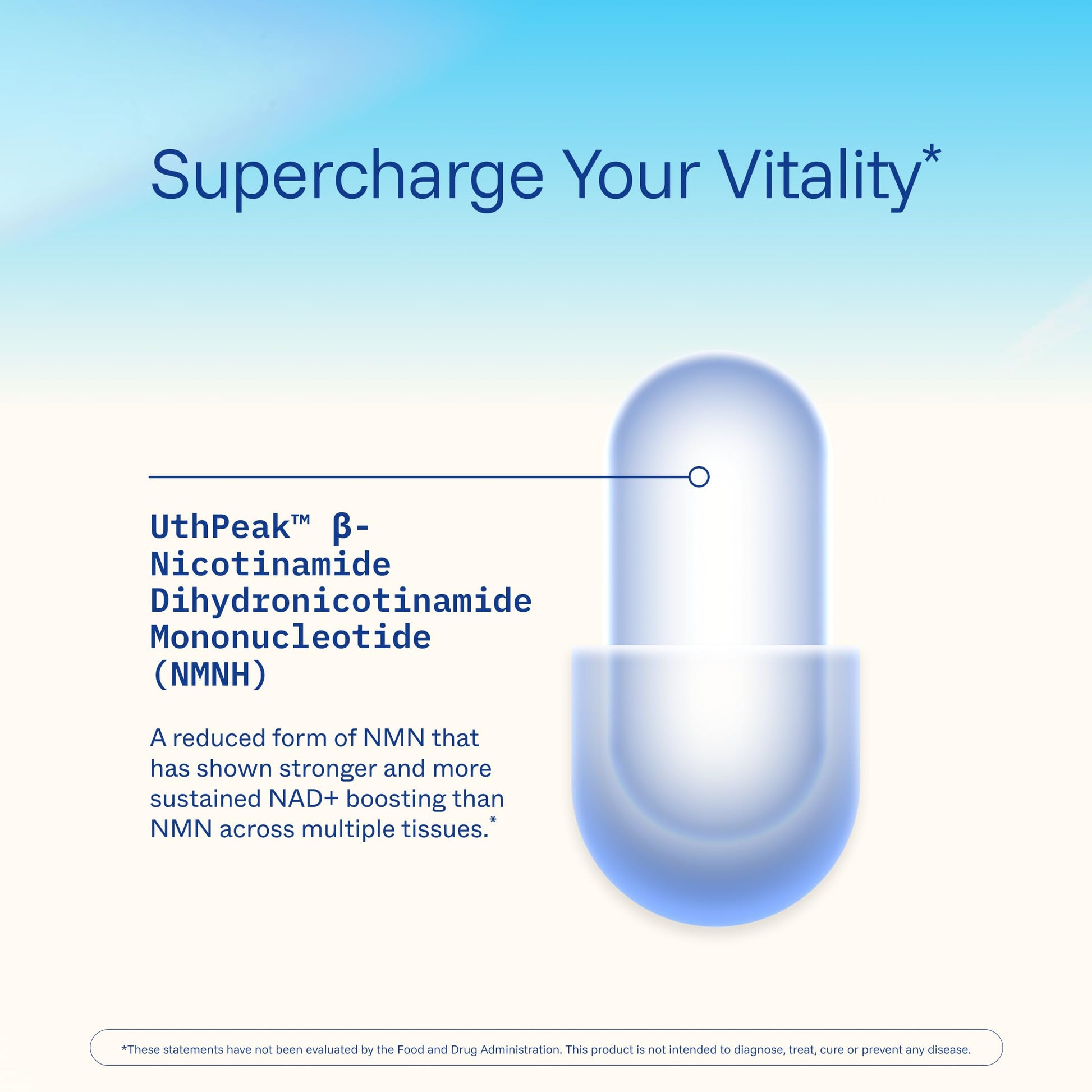 ProHealth Pure NMNH 125 mg | 60 Capsules | Next-Generation NAD+ Support with UthPeak™ Crystalline NMNH for Sustained Cellular Energy, Healthy Aging & Vitality | USA GMP-Manufactured ProHealthBuy Supplements Australia