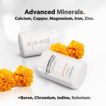 Codeage Teen’s Daily Multivitamin Supplement, 25+ Vitamins & Minerals for Teenage Boys & Girls Codeage