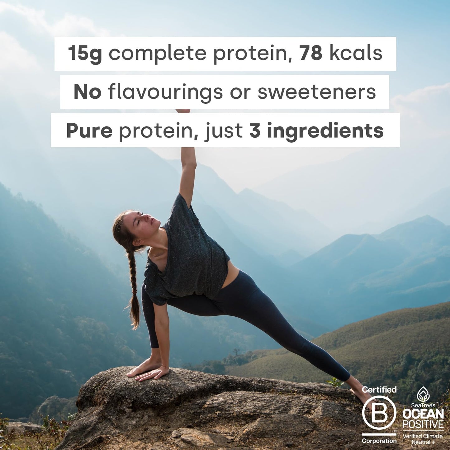 Form Pureblend Protein - Unflavoured and Unsweetened Vegan Protein Powder Form