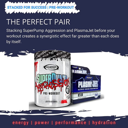 Gaspari Nutrition SuperPump Aggression Pre-Workout: Energy, Focus, Endurance and Recovery Gaspari Nutrition