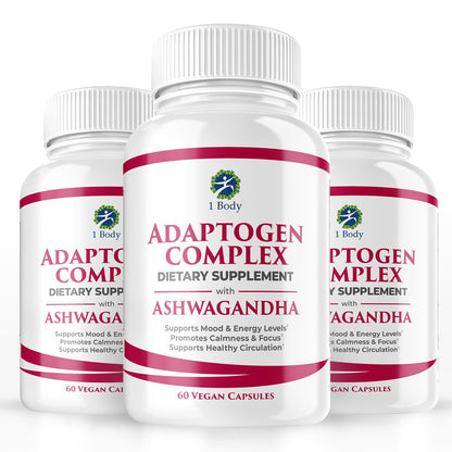 1 Body Adaptogen Complex with Ashwagandha 1 Body