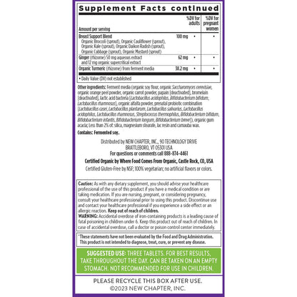 New Chapter Advanced Perfect Prenatal Vitamins, 192ct, Made with Organic, Non-GMO New Chapter