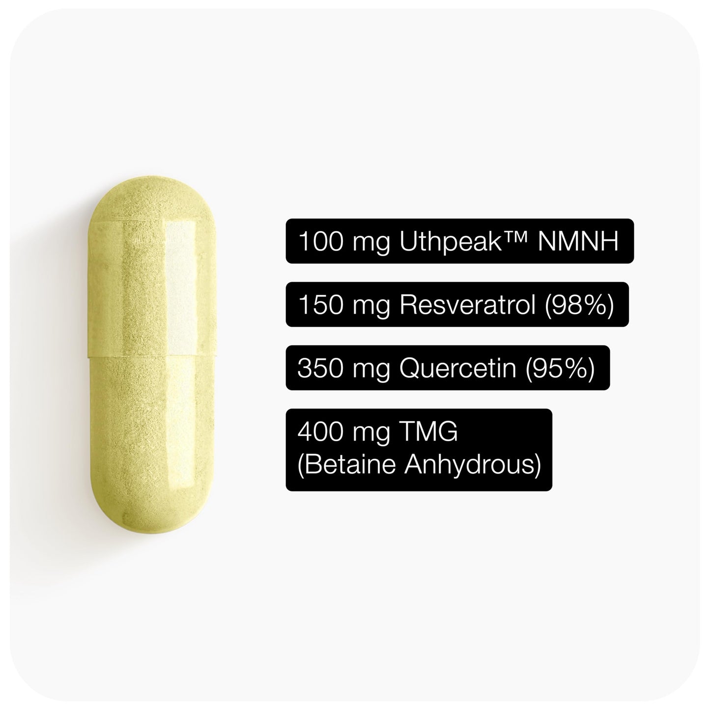 Toniiq NMNH Supplement – Ultra High Potency 1,000mg Complex with Clinically Studied Uthpeak™ NMNH, Resveratrol, Quercetin & TMG – Highly Purified – Third-Party Lab Tested – 60 Capsules ToniiqBuy Supplements Australia