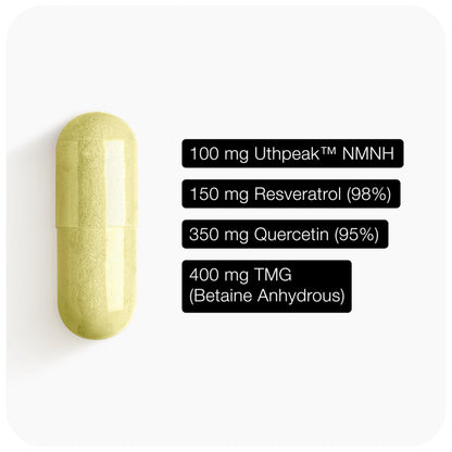 Toniiq NMNH Supplement – Ultra High Potency 1,000mg Complex with Clinically Studied Uthpeak™ NMNH, Resveratrol, Quercetin & TMG – Highly Purified – Third-Party Lab Tested – 60 Capsules ToniiqBuy Supplements Australia