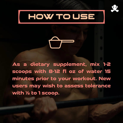 BLASTOFF Pre-Workout Powder - Organic Beet Root Powder with Natural Peach Mango AstroLab Supplements