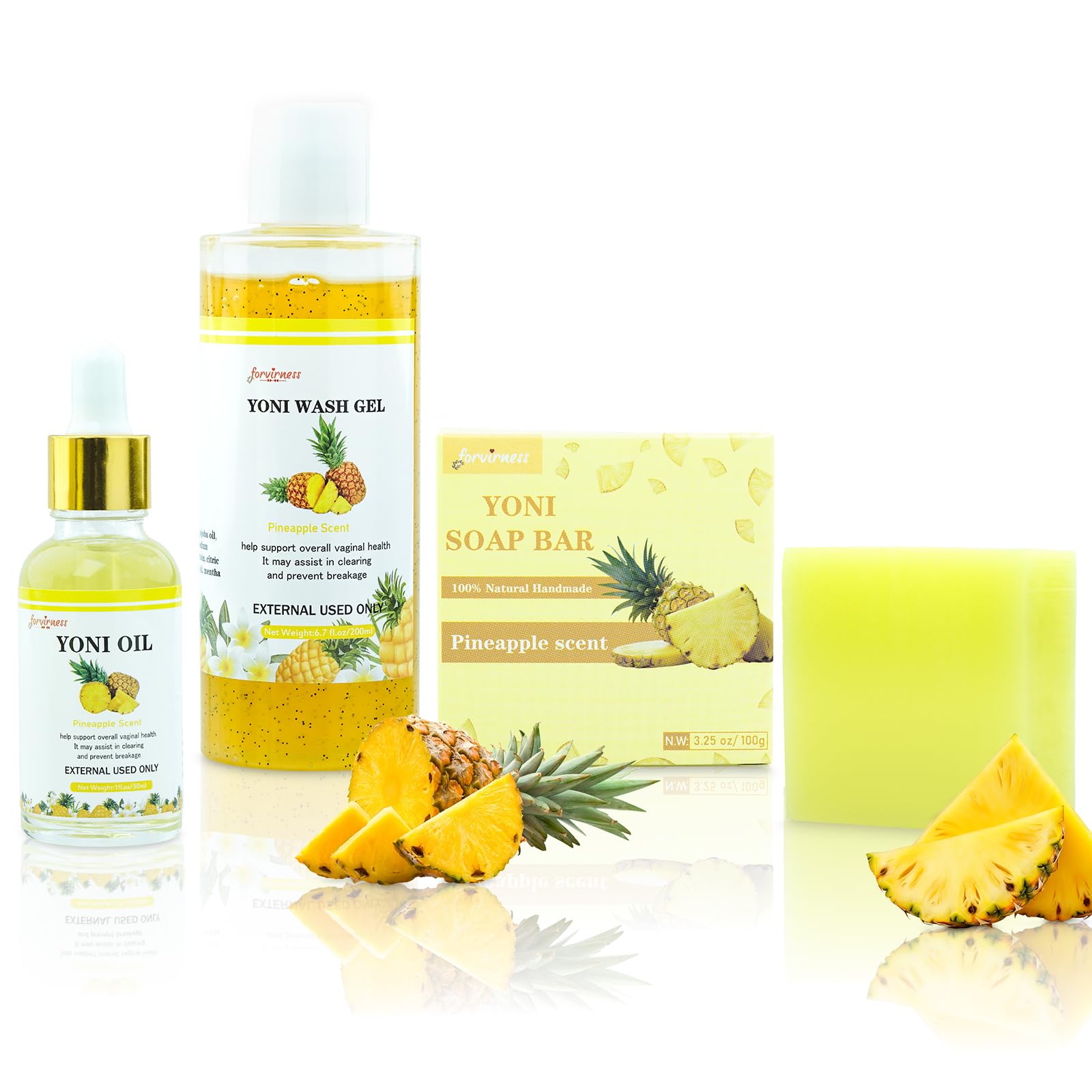 Yoni Wash Yoni Oil Yoni Bar Soap, Women ph Balance, Feminine Wash for Women Remove Odor Moisturizing forvirness