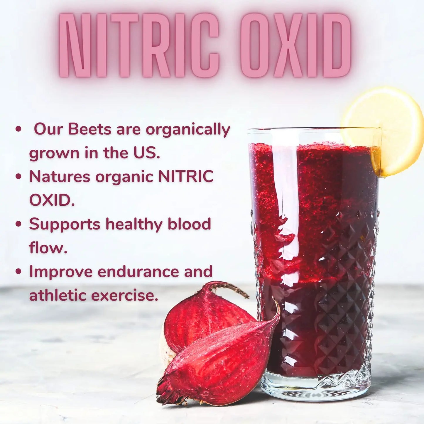 OPTIVIDA Nitric Oxide Beet Powder Organic | All Natural Beets Roots Supplements OPTIVIDA