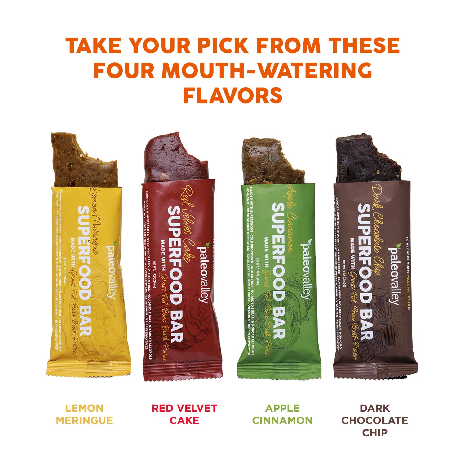 Paleovalley Superfood Bars – Lemon Meringue– 10 Pack – 9g Protein per Bar – Gluten-Free, Grain-Free, Paleo, Non-GMO – On-the-Go Snack PaleovalleyBuy Supplements Australia