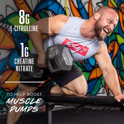 BSN N.O.-XPLODE Vaso Pre Workout Powder with 8g of L-Citulline and 3.2g Beta-Alanine BSN