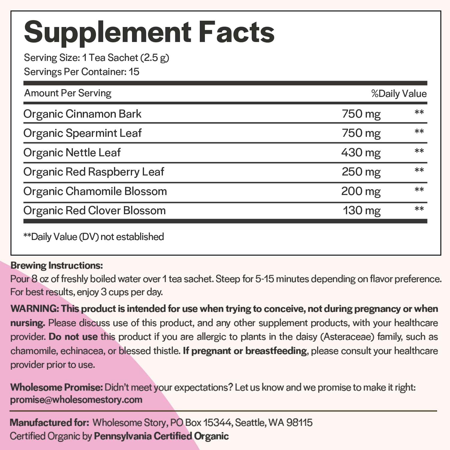 Her Premium TTC Fertility Support Bundle: Myo-Inositol & D-Chiro Inositol | Prenatal & Postnatal Vitamins Wholesome Story