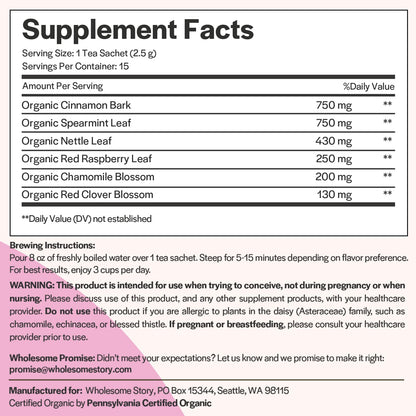 Her Premium TTC Fertility Support Bundle: Myo-Inositol & D-Chiro Inositol | Prenatal & Postnatal Vitamins Wholesome Story