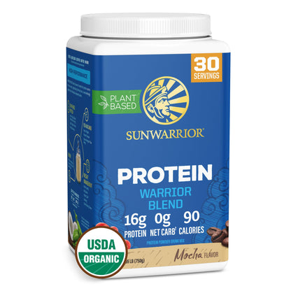 Sunwarrior Warrior Blend, Mocha, 750 Gram Sunwarrior