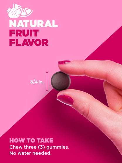 PINK Prenatal Vitamins | 60 Gummies with DHA and Folic Acid | Non-GMO & Gluten Free Multivitamin PINK