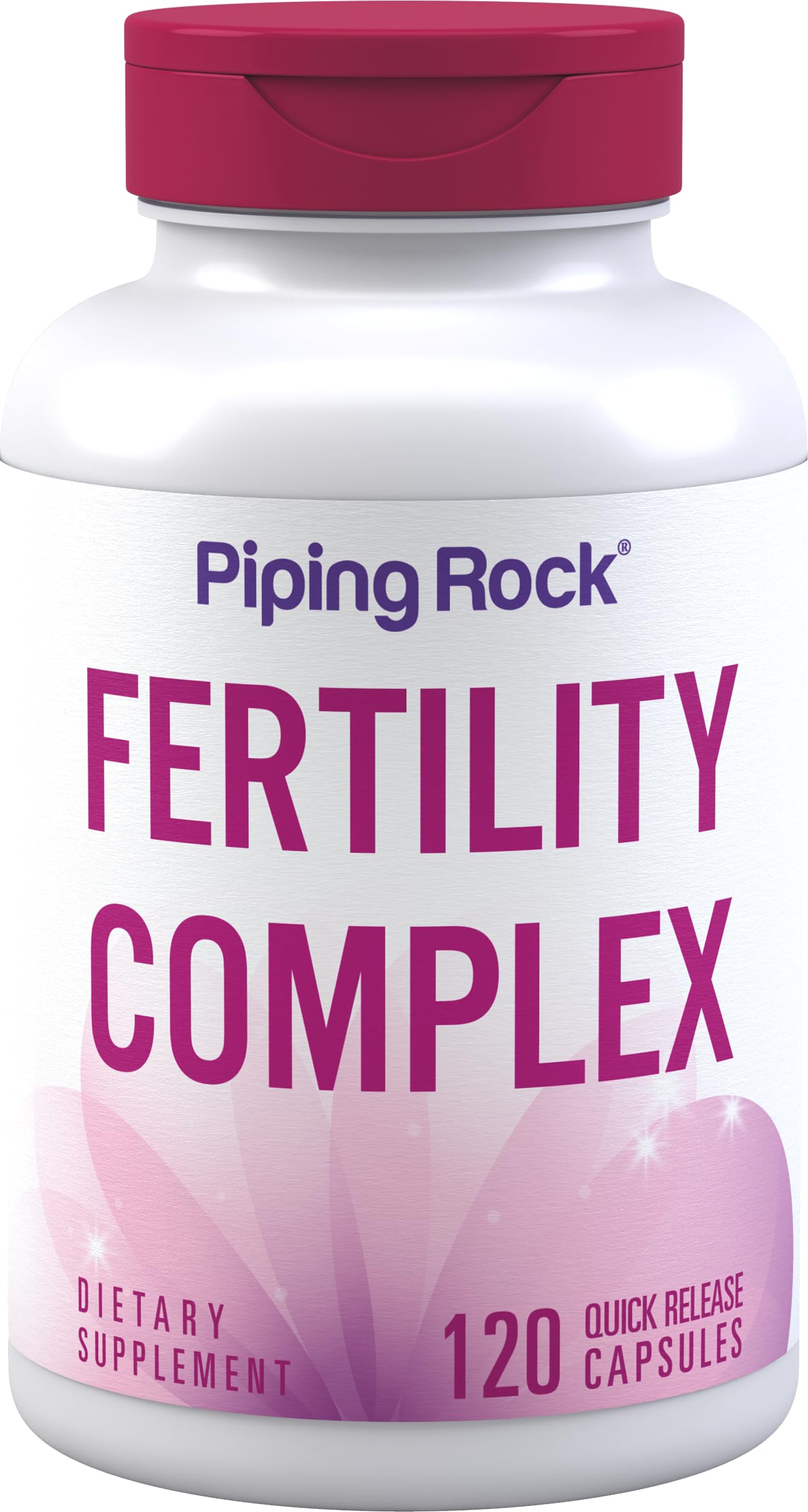Fertility Supplements for Women | 120 Capsules | Complex Blend with Damiana, Chasteberry Piping Rock