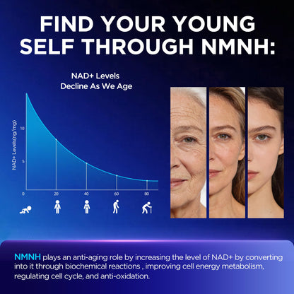 Oneoo NMNH Supplement with NAD Supplement Maximum Potency with Resveratrol & Pterostilbene, CoQ10 & Black Pepper, for Cellular Energy, Anti-Aging Support, Sirtuin Activation & Methylation Support, 120 OneooBuy Supplements Australia