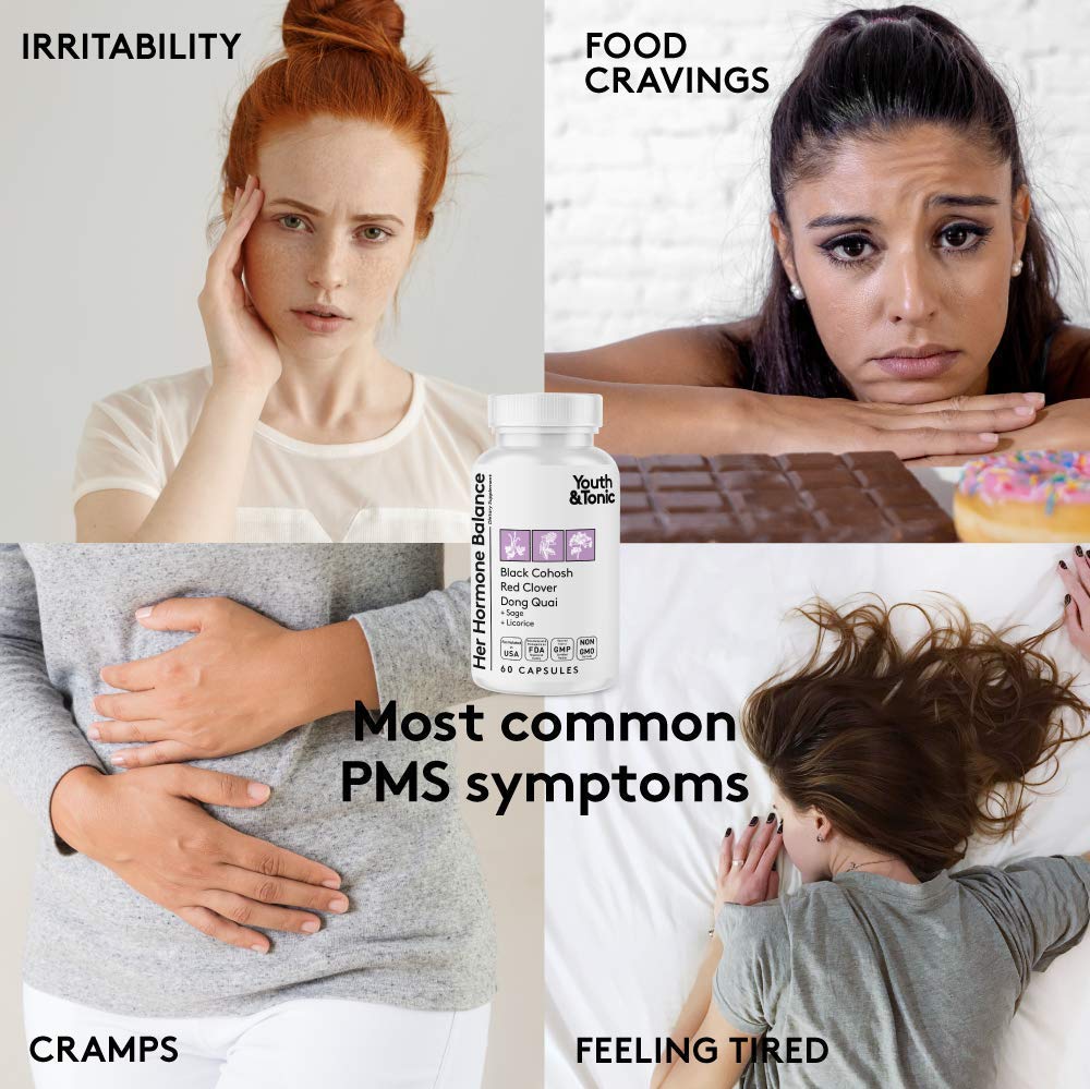 Youth & Tonic Women Water Weight Loss Pills for Hormonal Changes and Fluid Retention During PMS Youth & Tonic