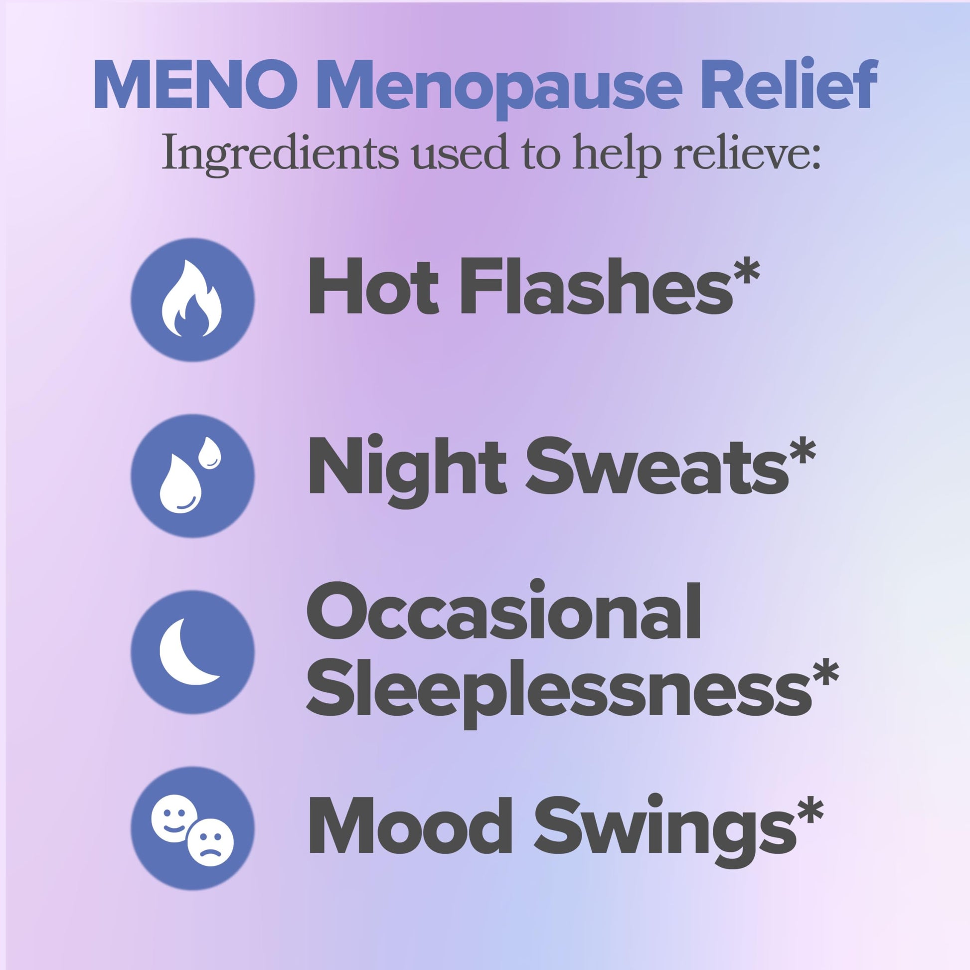 O Positiv MENO Gummies for Menopause, 30 Servings (Pack of 1) - Hormone-Free Supplements for Women with Black Cohosh & Ashwagandha KSM-66 - Helps Alleviate Hot Flashes, Night Sweats, & Mood Swings O PositivBuy Supplements Australia