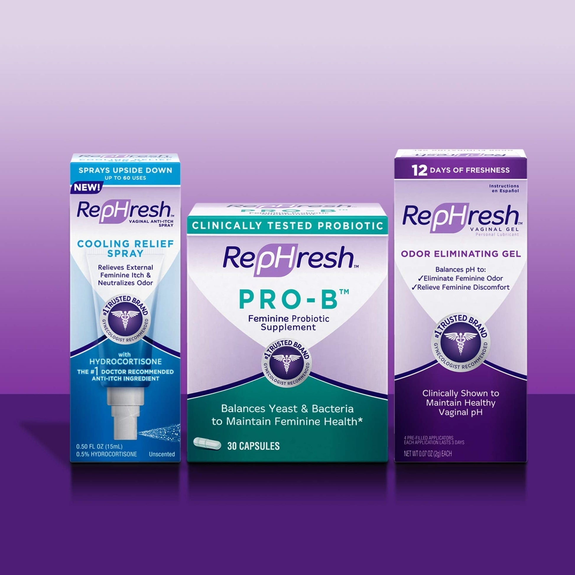 RepHresh Odor Eliminating Vaginal Gel, 4ct (0.07oz) RepHreshBuy Supplements Australia