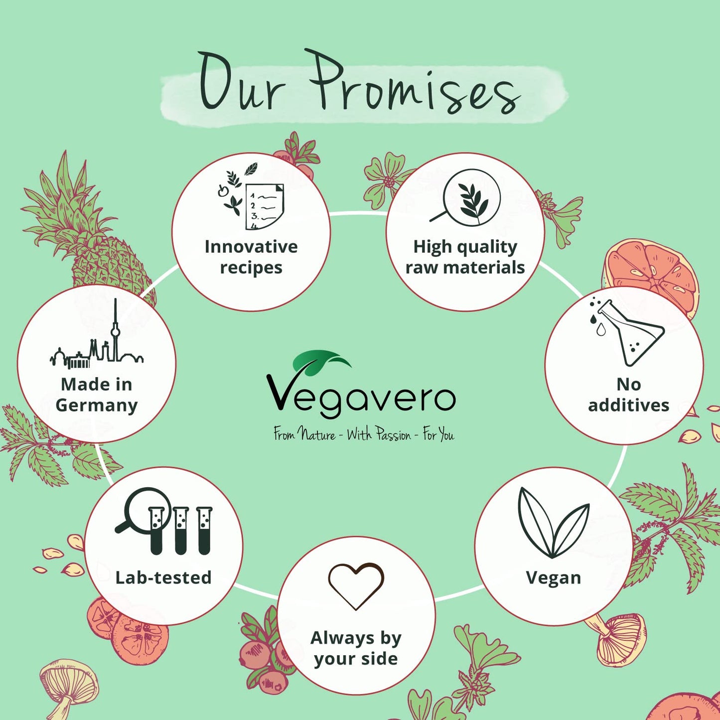 Vegavero Vegan Collagen Complex + Hyaluronic Acid | NO Additives | Vegan Collagen Powder Vollagen VegaveroBuy Supplements Australia