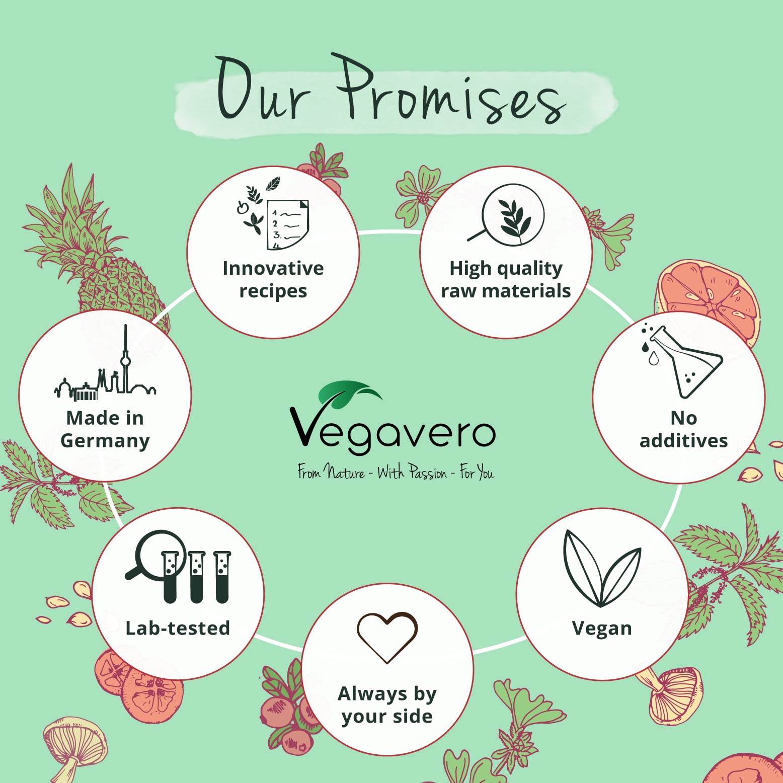 Vegavero Vegan Collagen Complex + Hyaluronic Acid | NO Additives | Vegan Collagen Powder Vollagen® | Essential Amino Acids | 120 Capsules VegaveroBuy Supplements Australia
