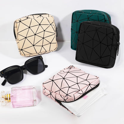 Yazabai Sanitary Napkin Storage Bag Pouch 4PCS Pads and Tampons Bags Pouches Portable Yazabai